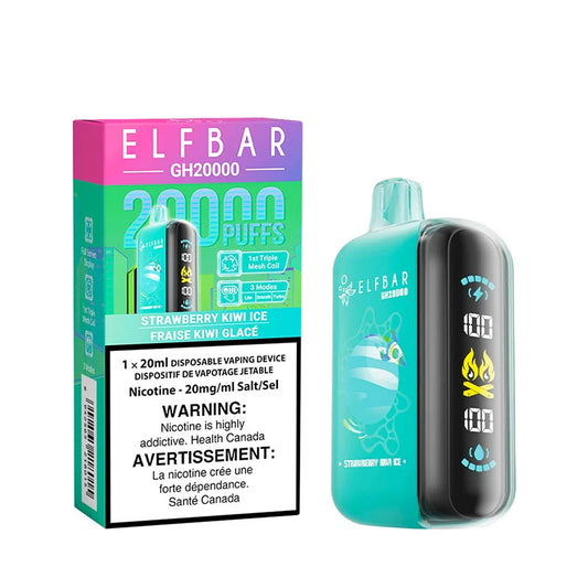 ELF BAR Disposable GH20000 Strawberry Kiwi Ice ONT