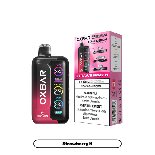 Oxbar Tri-Fusion Disposable Strawberry H
