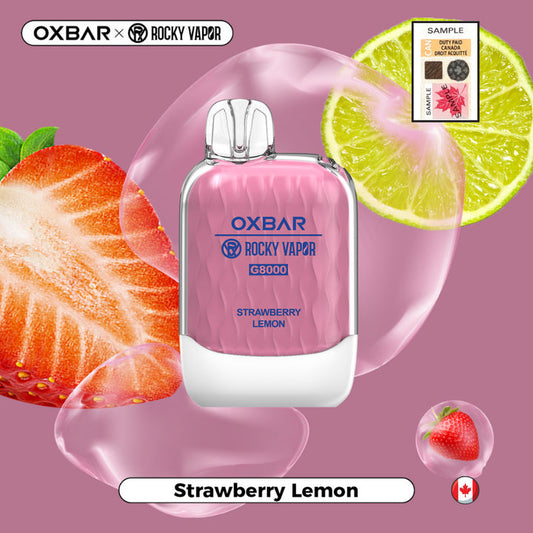 OXBAR G8000 Disposable Strawberry Lemon