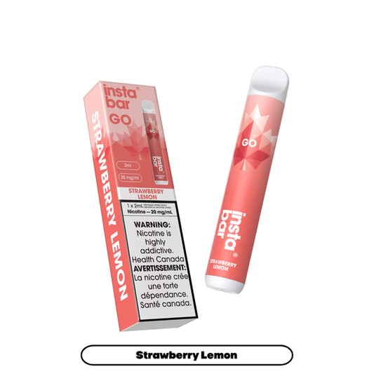 Insta Bar Go Disposable Strawberry Lemon