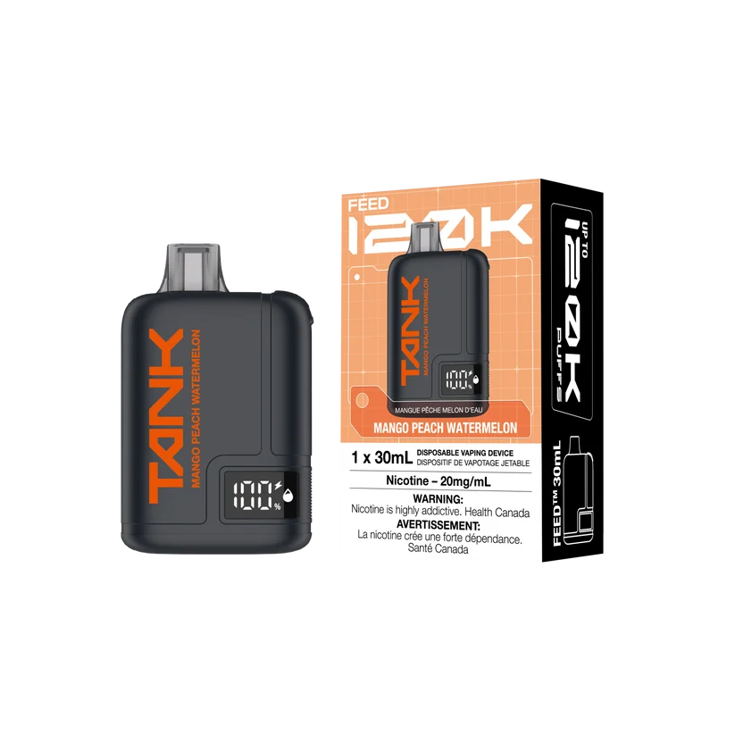 Feed Tank 120K Disposable Mango Peach Watermelon