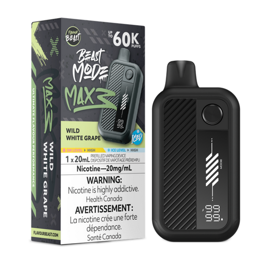 Flavour Beast Disposable Mode Max 3 60K Wild White Grape Iced ONT