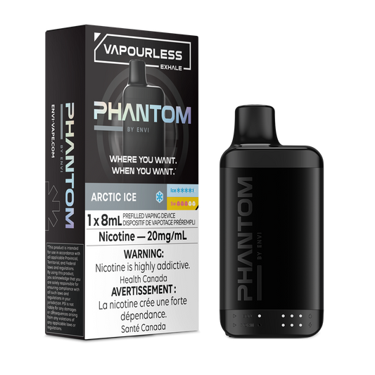 Phantom by Envi Disposable 14K Arctic Ice