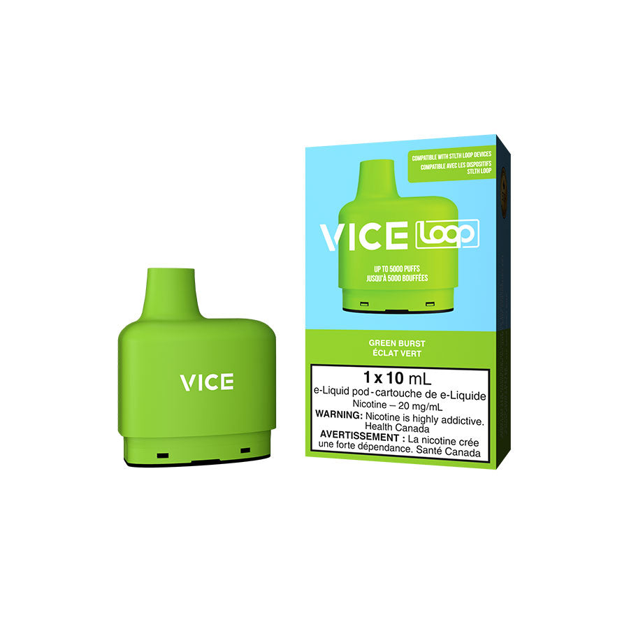 VICE LOOP pods Green Burst