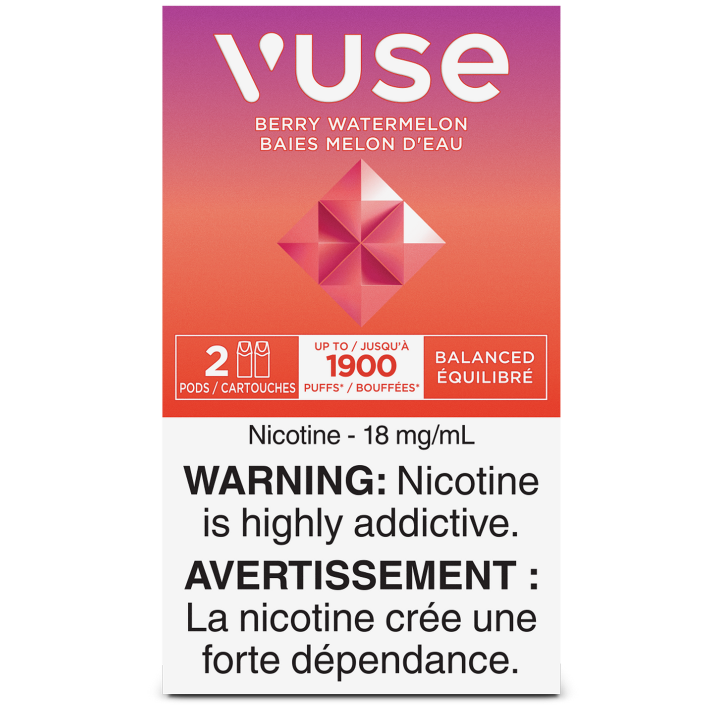 Vuse ePod Berry Watermelon (2x) ONT