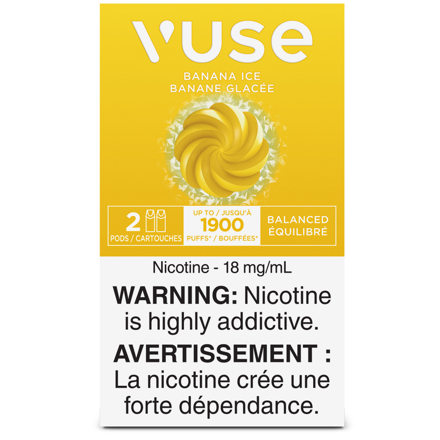Vuse ePod Banana Ice (2x) ONT
