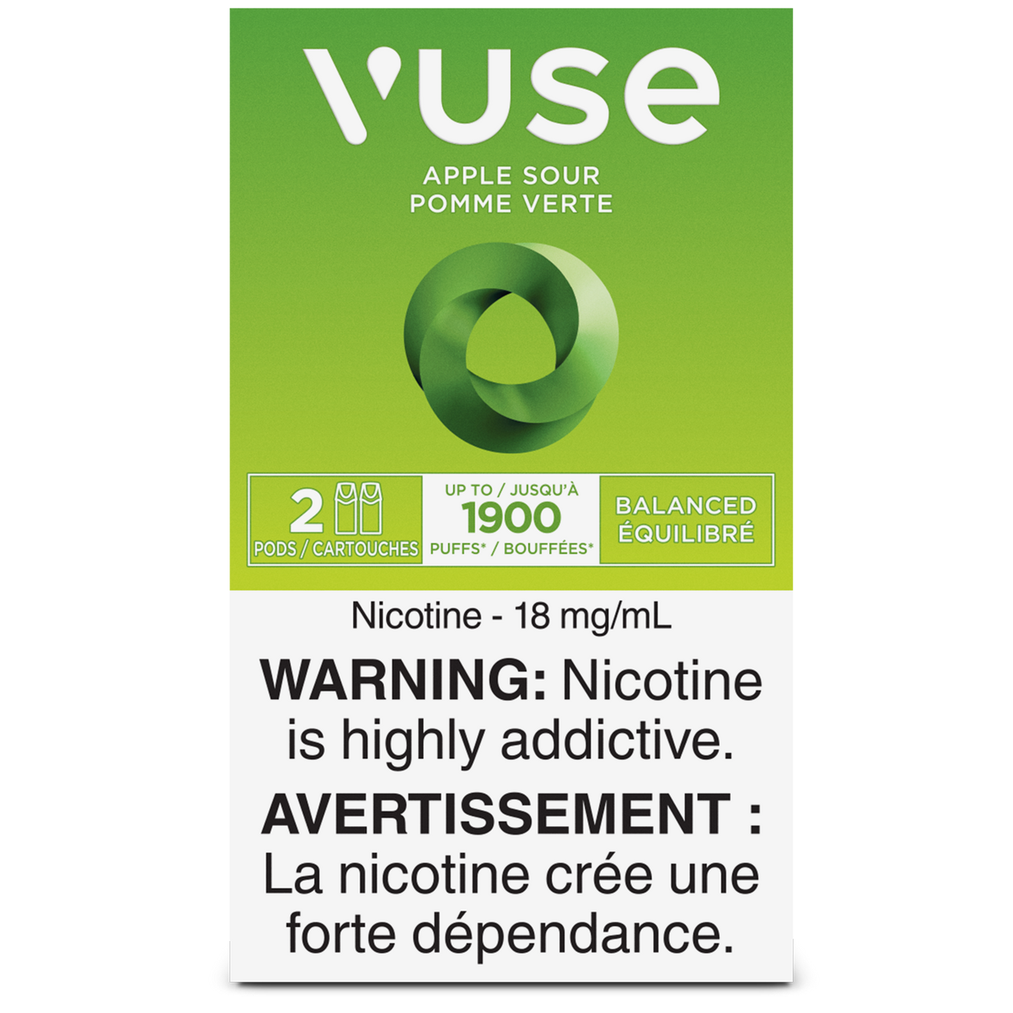 Vuse ePod Apple Sour (2x) ONT