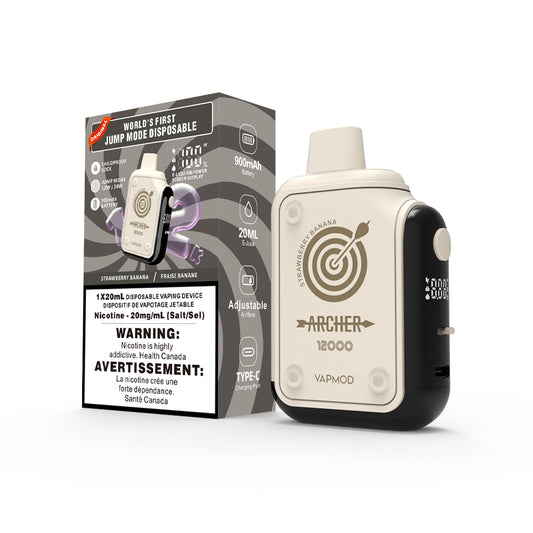 Archer By Vapmod 12K Strawberry Banana