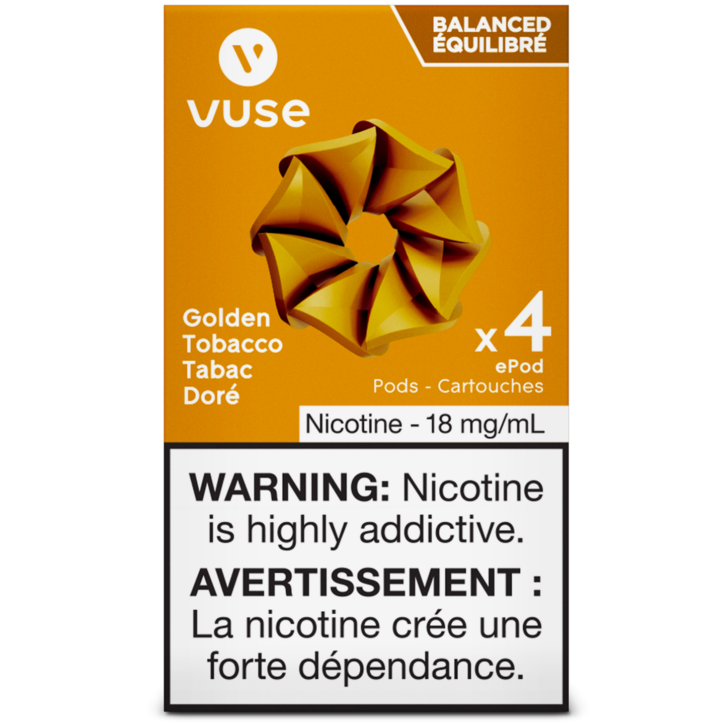 Vuse ePod Golden Tobacco(4x) ONT