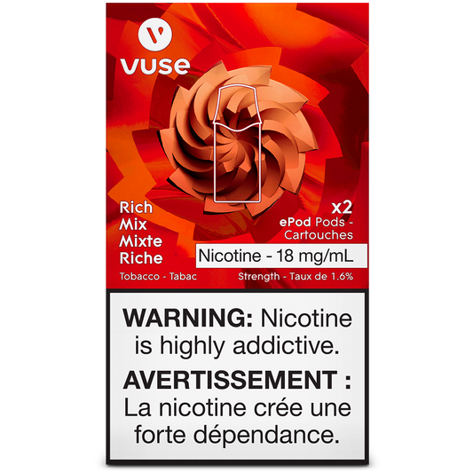 Vuse ePod Rich Tobacco (2x) ONT