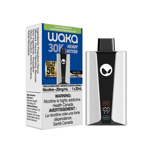 Waka 30K Intense 50 Disposable Cuke Lemon Lime Ice