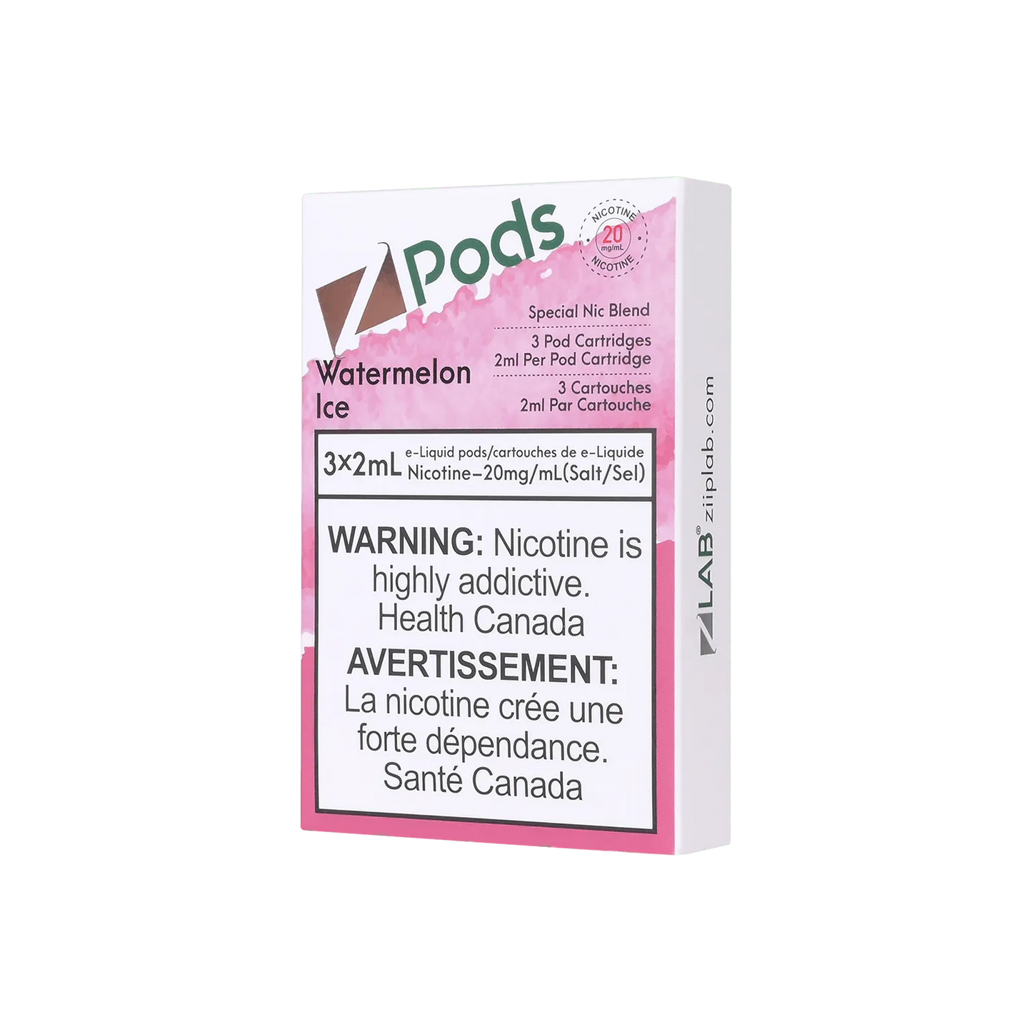 Z Lab Zpods Watermelon Ice (3x2ml) ONT