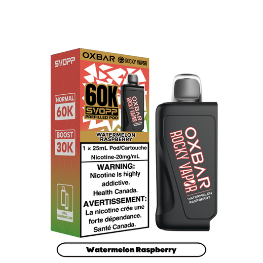 OXBAR SVOPP 60K Pods Watermelon Raspberry ONT