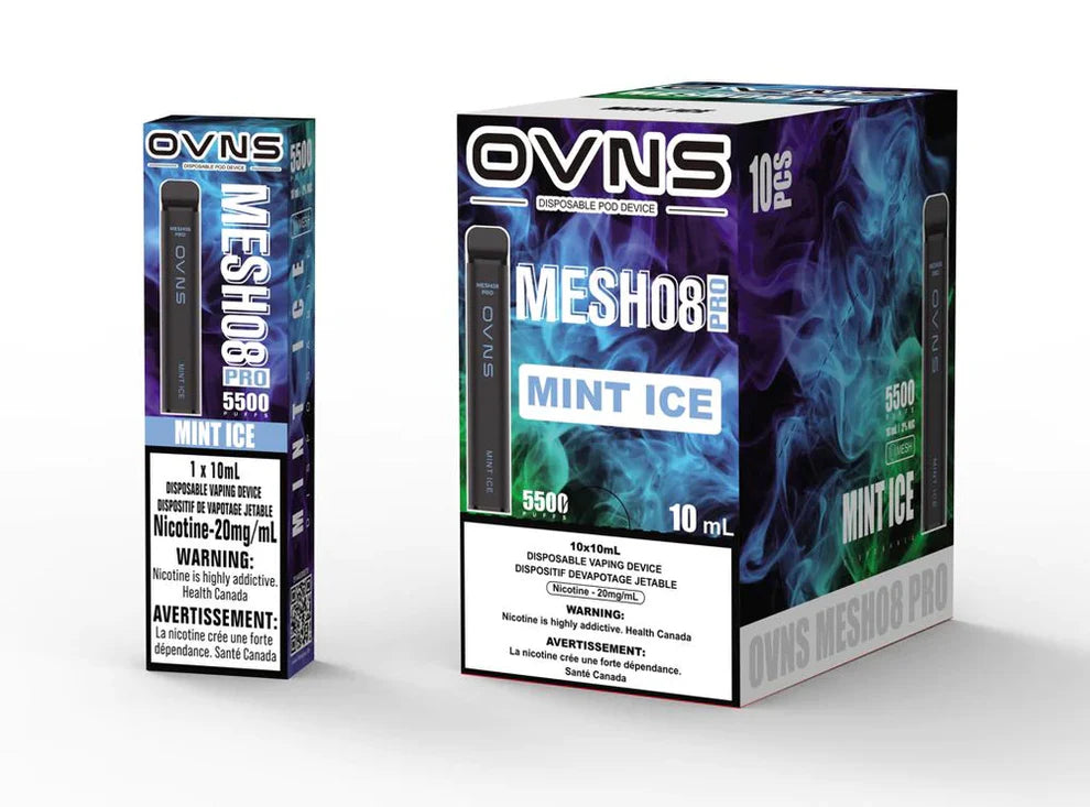 OVNS MESH08 PRO 5500 Disposable Mint Ice