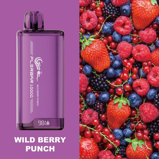 Genie Flerbar 10000 Disposable Wild Berry Punch