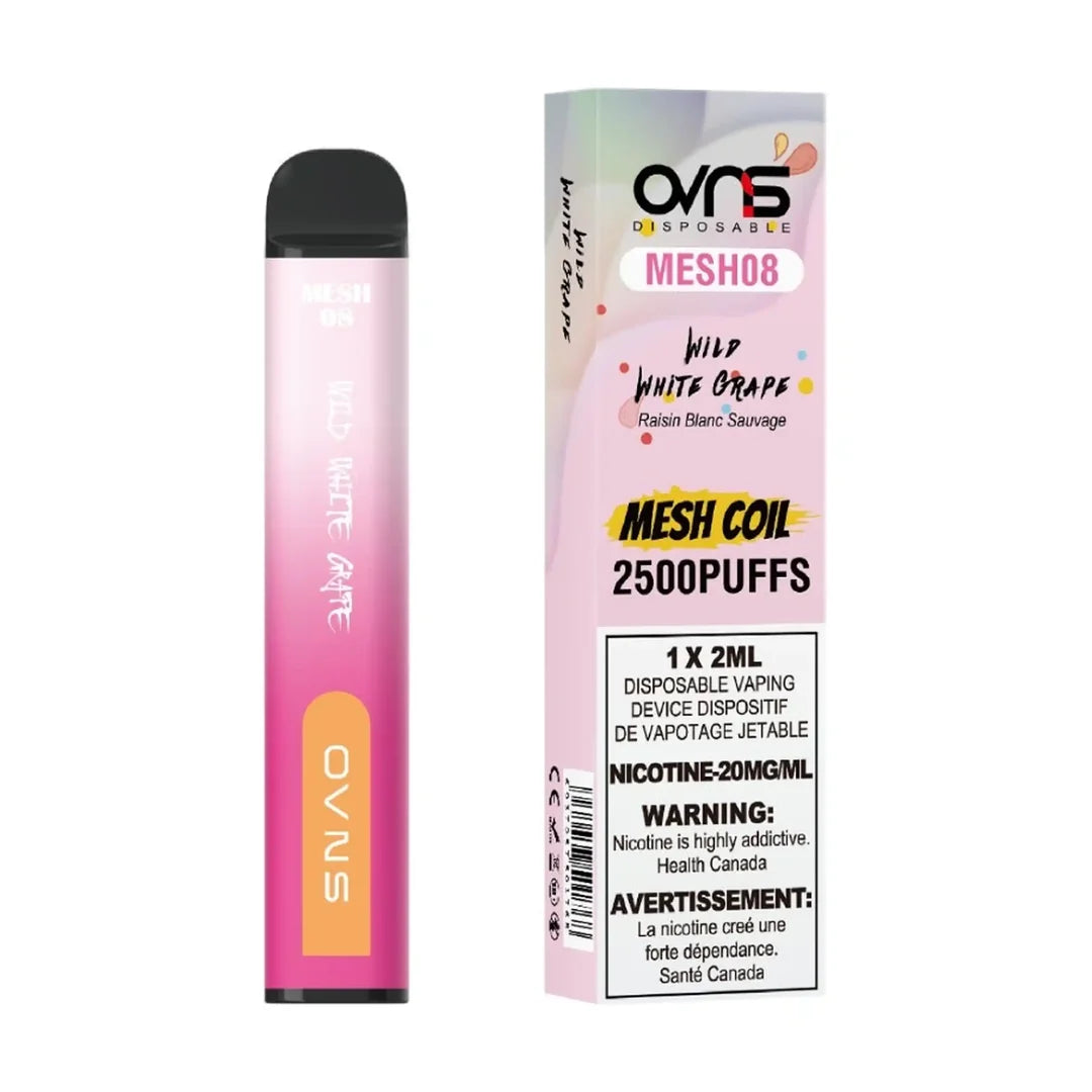 OVNS MESH08 2500 Disposable Wild White Grape