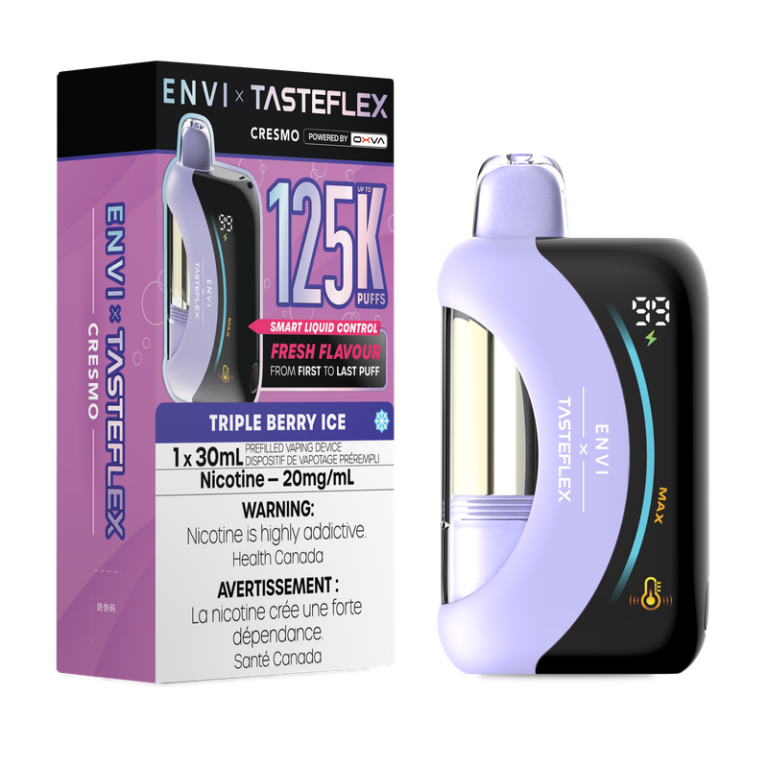 ENVI X TasteFlex Cresmo 125K     Triple Berry Ice