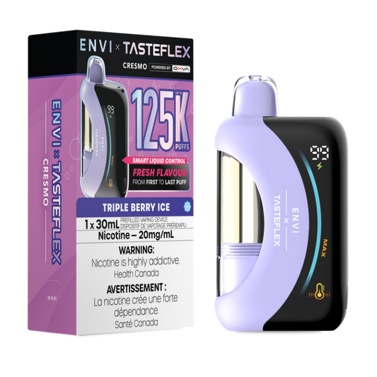 ENVI X TasteFlex Cresmo 125K     Triple Berry Ice