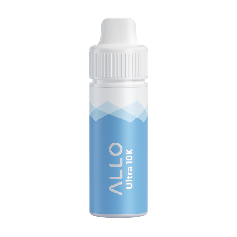 Allo Ultra 10K Hybrid Disposable Blue Raspberry Lemon Vaping Device Kit ONT