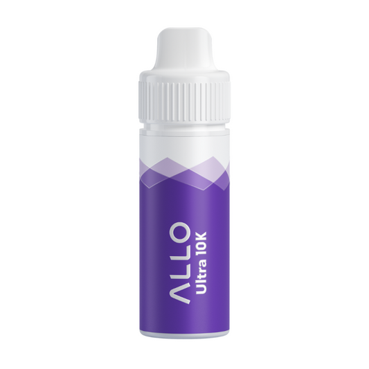 Allo Ultra 10K Hybrid Disposable Grape Ice Vaping Device Kit ONT