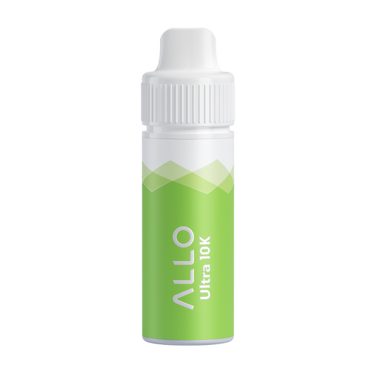 Allo Ultra 10K Hybrid Disposable Spearmint Vaping Device Kit ONT