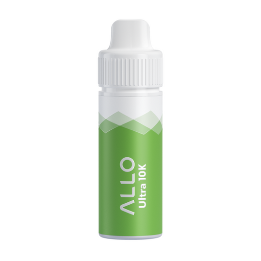 Allo Ultra 10K Hybrid Disposable Strawberry Kiwi Vaping Device Kit ONT
