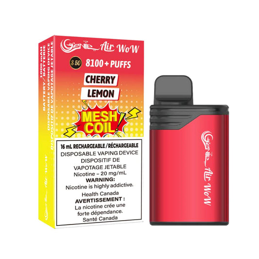 Genie Air Wow 8100 Disposable Cherry Lemon