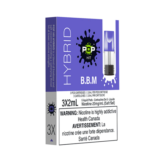 Pop Vapor Hybrid PODS B.B.M. (3x2ml)