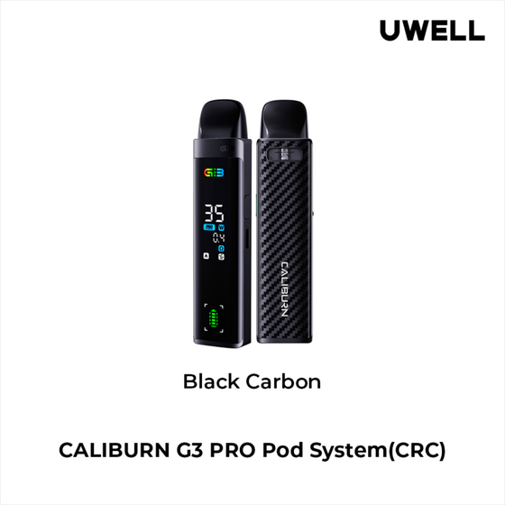 Caliburn G3 Pro Device Kit Black Carbon