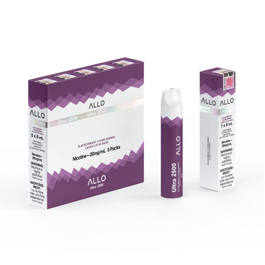 Allo Ultra Disposable 2500 Blackcurrant Lychee (20mg)