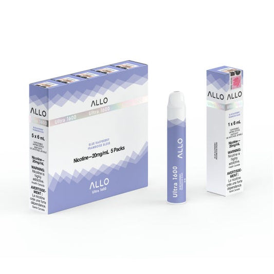 Allo Ultra Disposable 1600 Blue Raspberry ONT