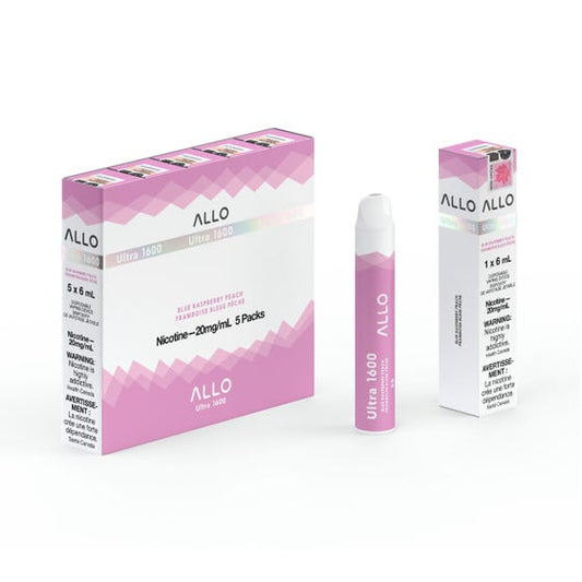 Allo Ultra Disposable 1600 Blue Raspberry Peach