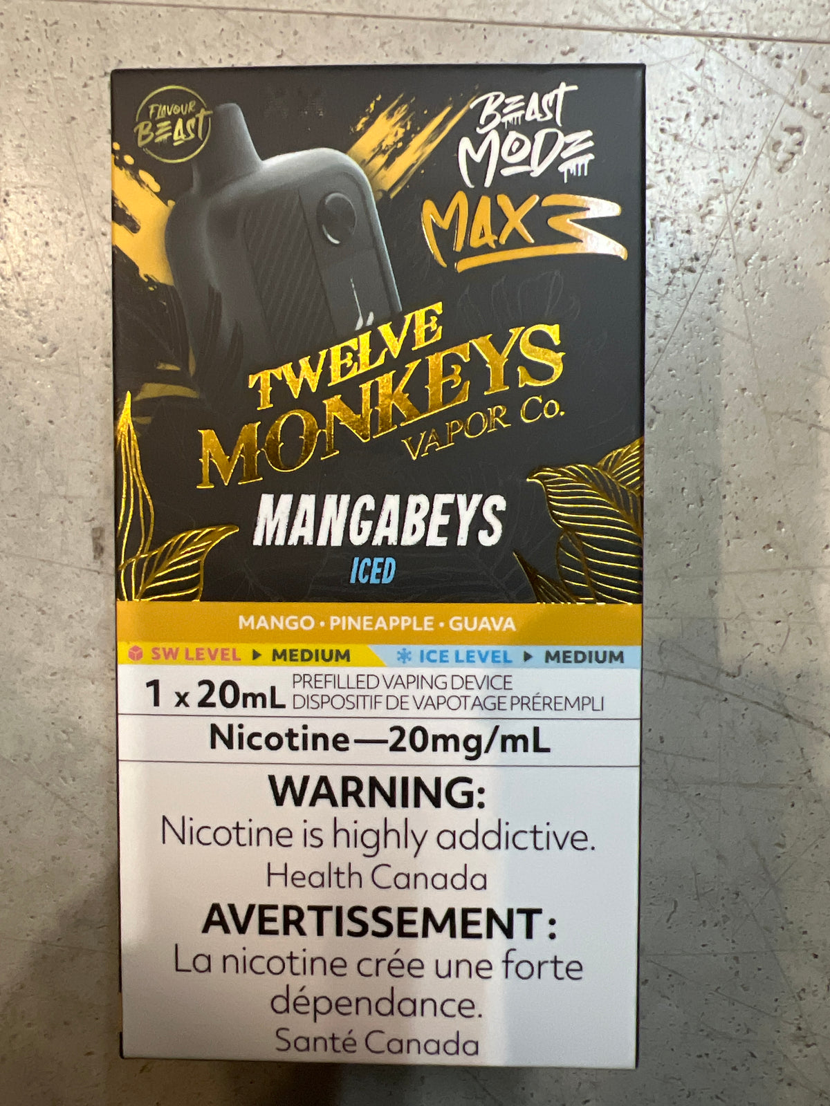 Flavour Beast Disposable Mode Max 3 60K Mangabeys Ice