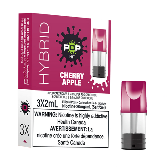 Pop Vapor Hybrid PODS Cherry Apple (3x2ml)