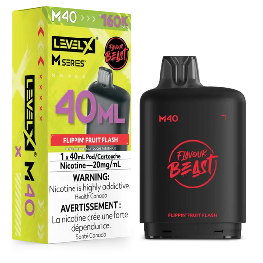Level X Flavour Beast M Series Pod 40ml Flippin’ Fruit Flash