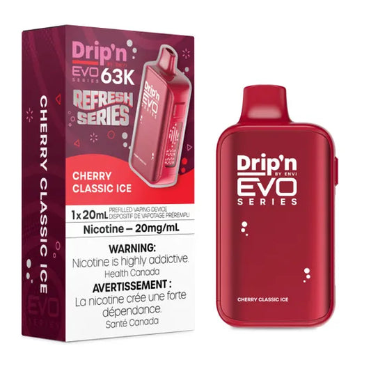 Drip’n By Envi Disposable EVO63K Cherry Classic Ice ONT