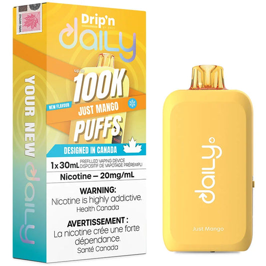 Drip’n By Envi Disposable Daily 100K Just Mango Iced
