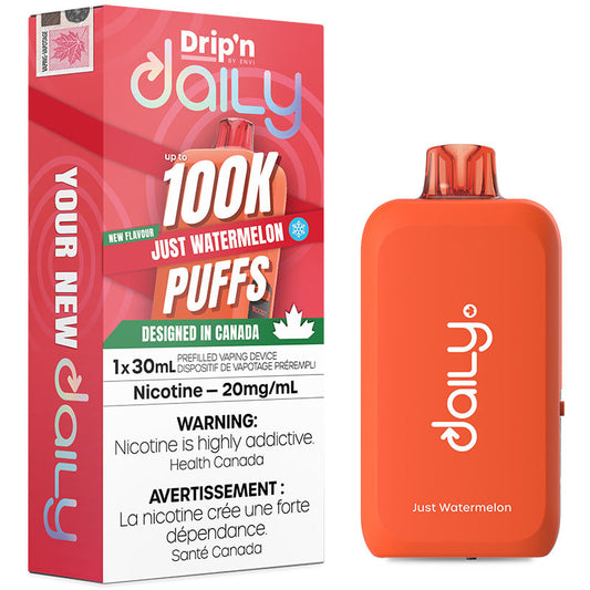 Drip’n By Envi Disposable Daily 100K Just Watermelon Iced