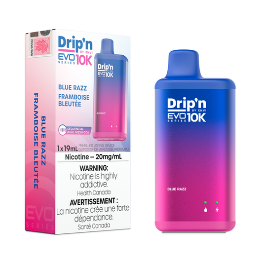 Drip’n By Envi Disposable EVO10K Blue Razz