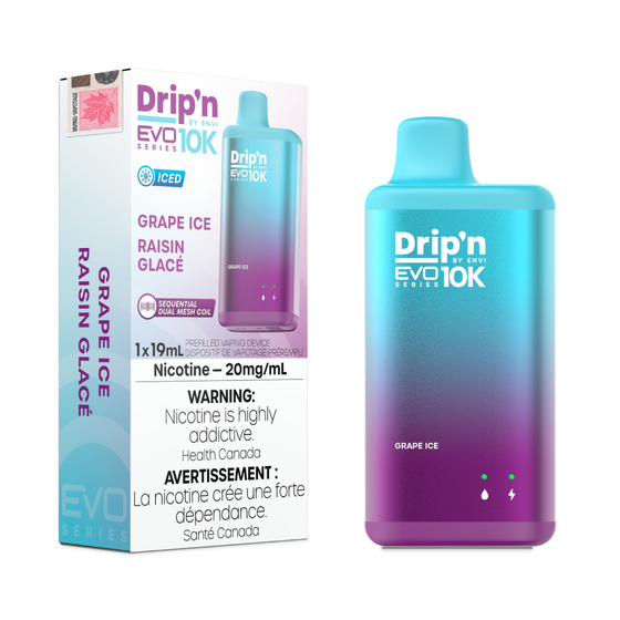 Drip’n By Envi Disposable EVO10K Grape Ice