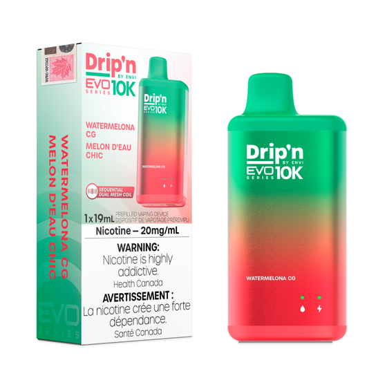 Drip’n By Envi Disposable EVO10K Watermelona CG