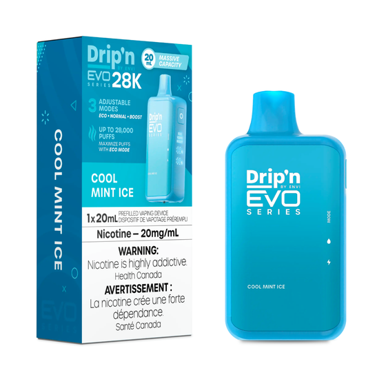 Drip’n By Envi Disposable EVO28K Cool Mint Ice ONT