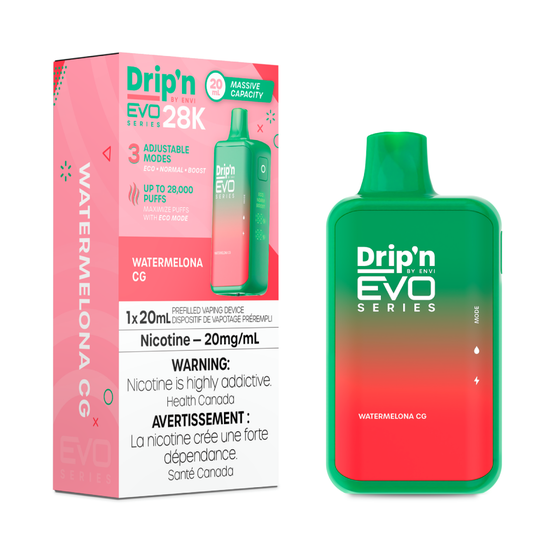 Drip’n By Envi Disposable EVO28K Watermelona CG ONT