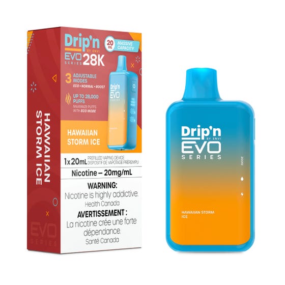 Drip’n By Envi Disposable EVO28K Hawaiian Storm Ice ONT