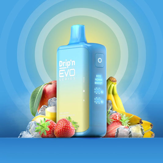 Drip’n By Envi Disposable EVO28K Strawberry Banana Mango Ice ONT