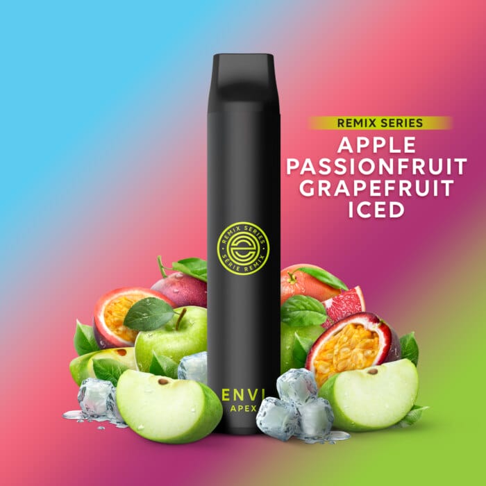 Envi APEX Apple Passionfruit Grapefruit Iced (2500) ONT