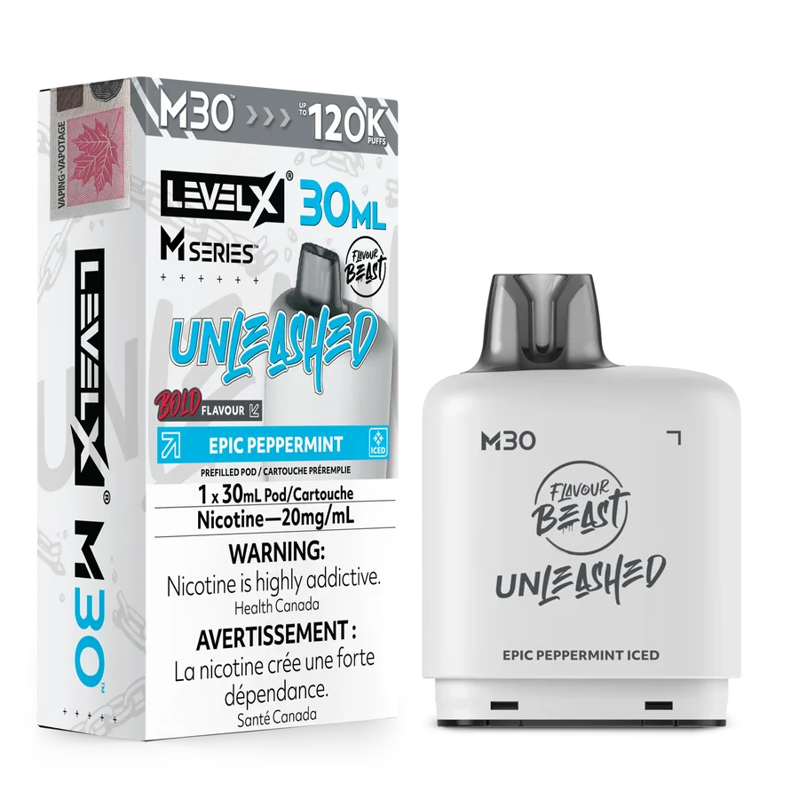 Level X Flavour Beast M Series Pod 30ml Epic Peppermint Iced