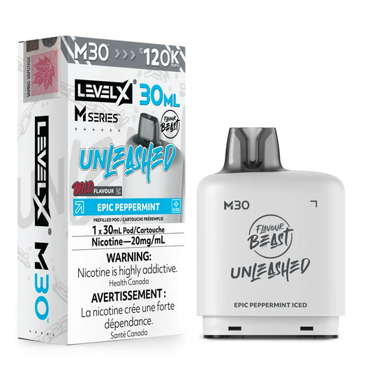 Level X Flavour Beast M Series Pod 30ml Epic Peppermint Iced
