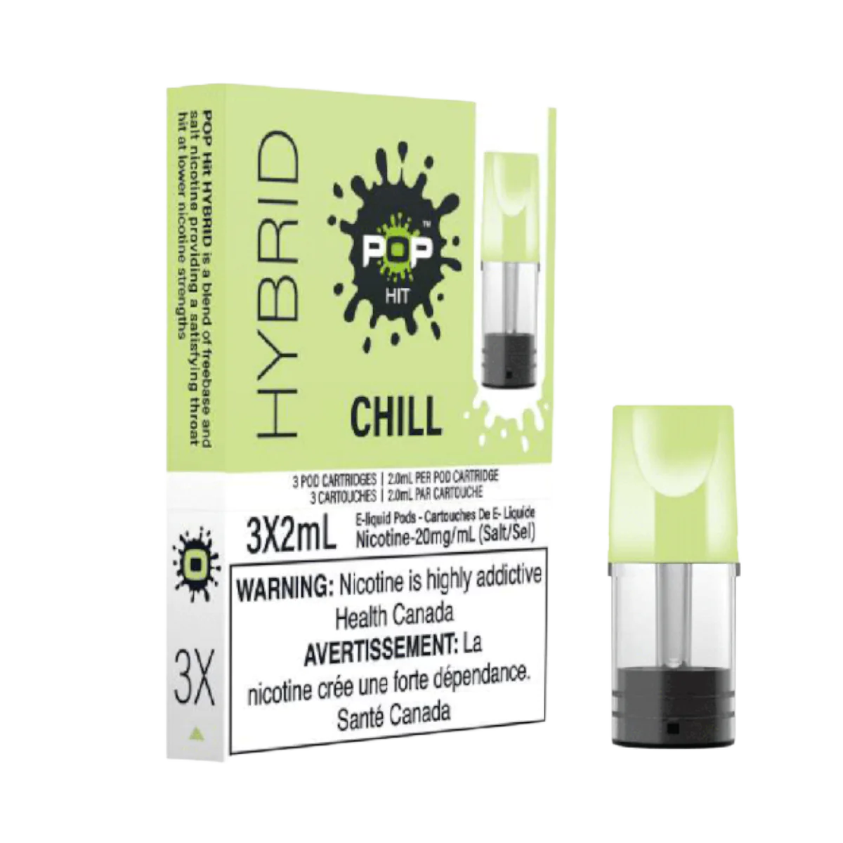 Pop Vapor Hybrid PODS Chill(3x2ml)