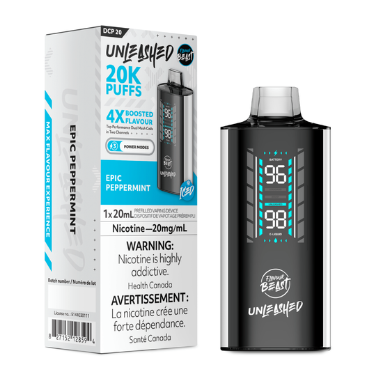 Flavour Beast Disposable Unleashed 20K Epic Peppermint